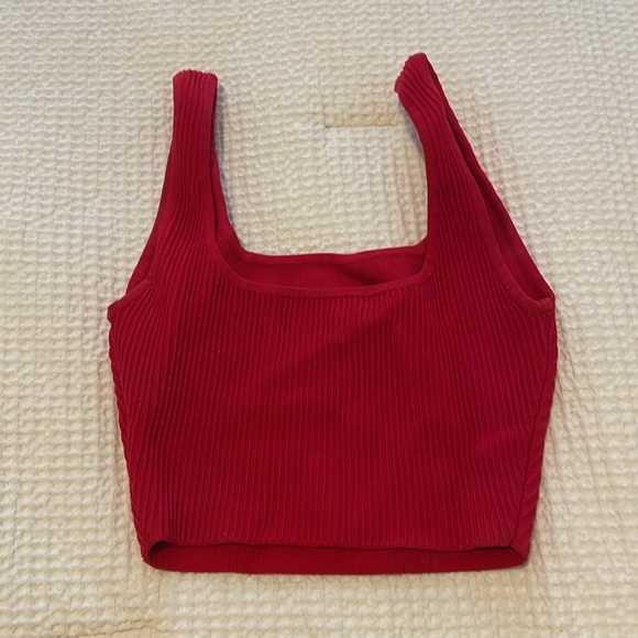 Babaton: Ribbed Cropped Tank - Picture 9 of 12